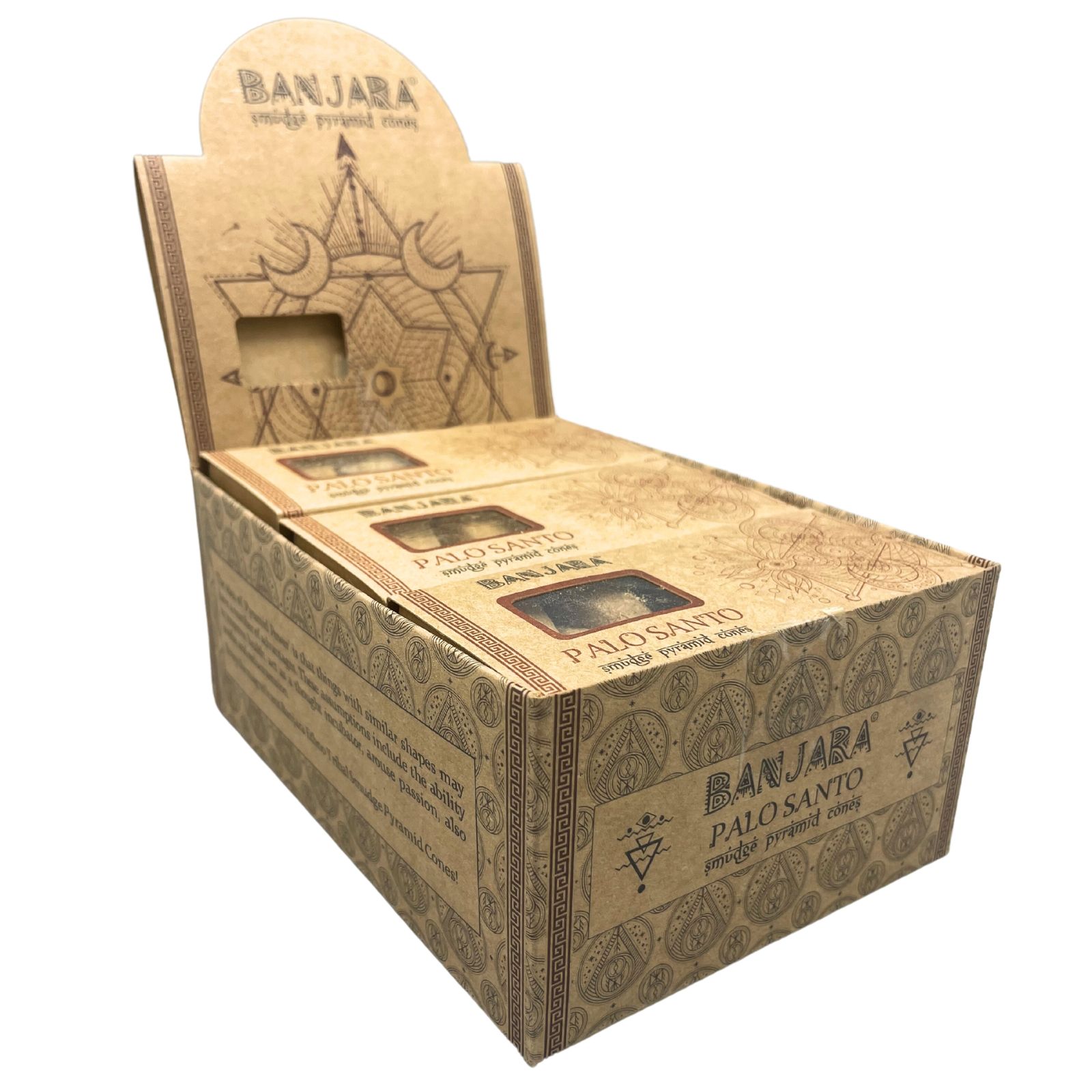 Conos piramidales Banjara Smudge - Palo Santo - Imagen 4