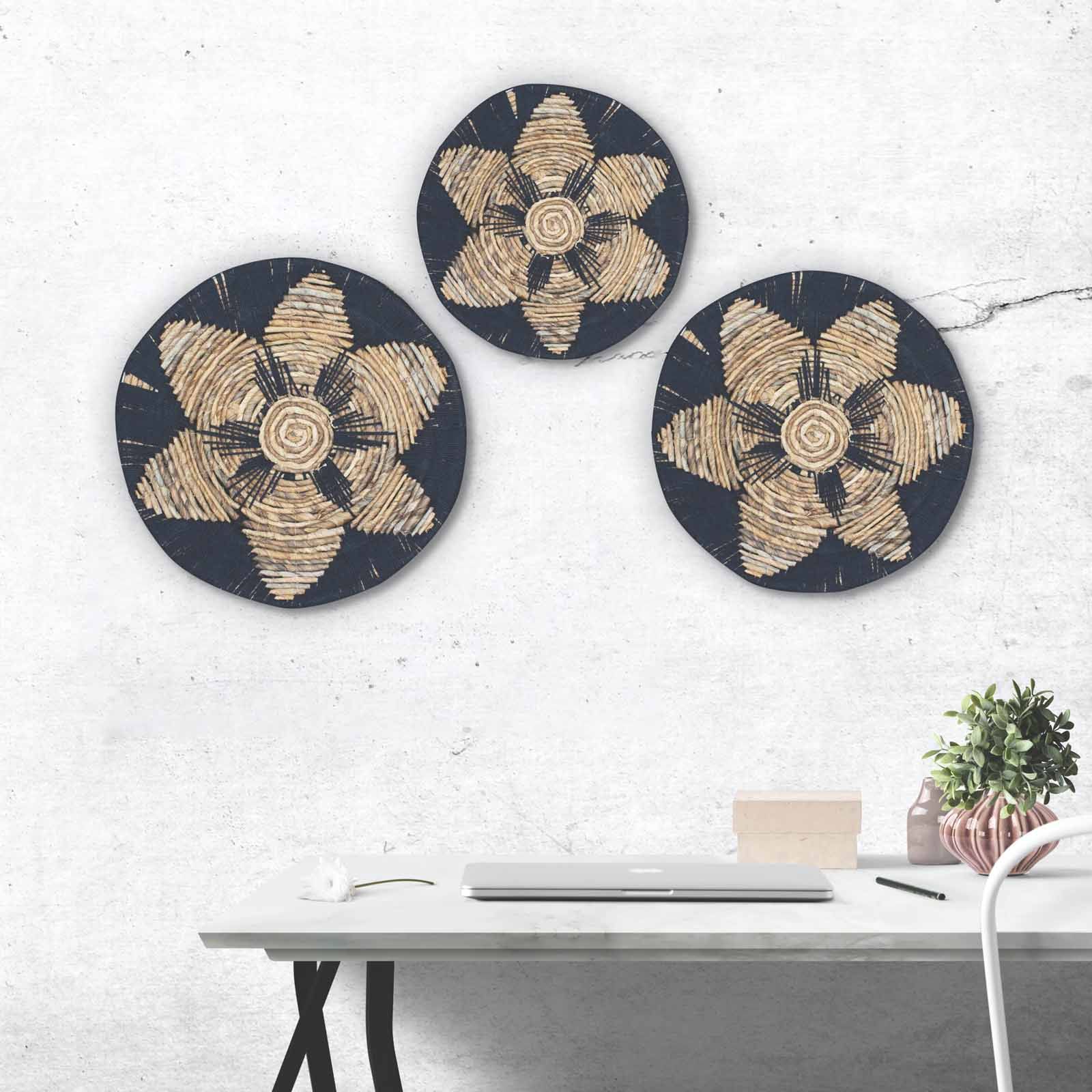 Conjunto de tres tazones de algas marinas - Negro - Imagen 4