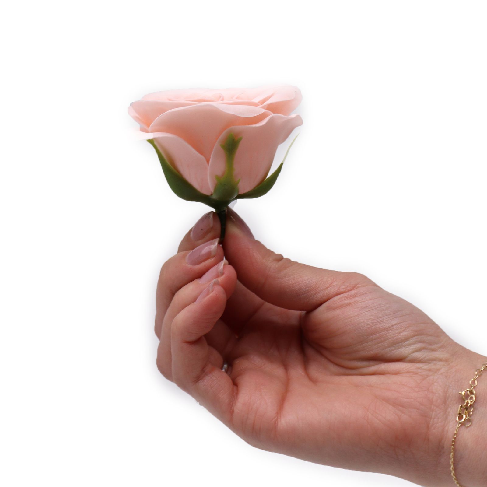 Flor de jabón artesanal - Vintage Rose - Rosa - Imagen 2
