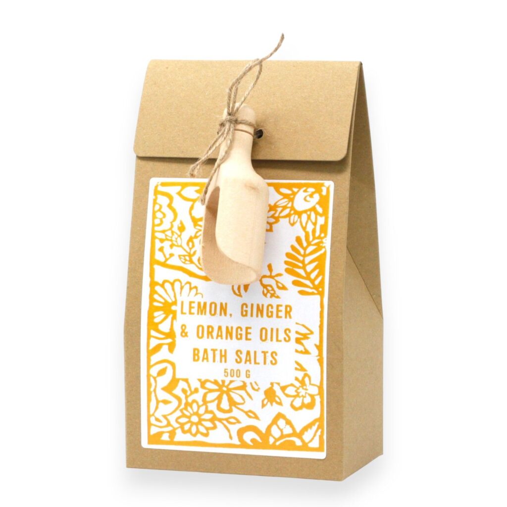 Sales de Baño de Limón, Jengibre y Naranja 500g