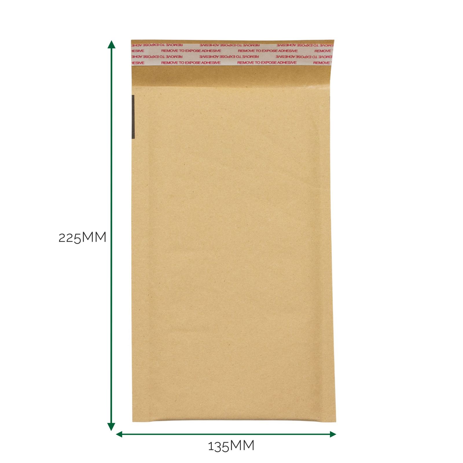 Sobre kraft acolchado con burbuja (135x225+40mm)