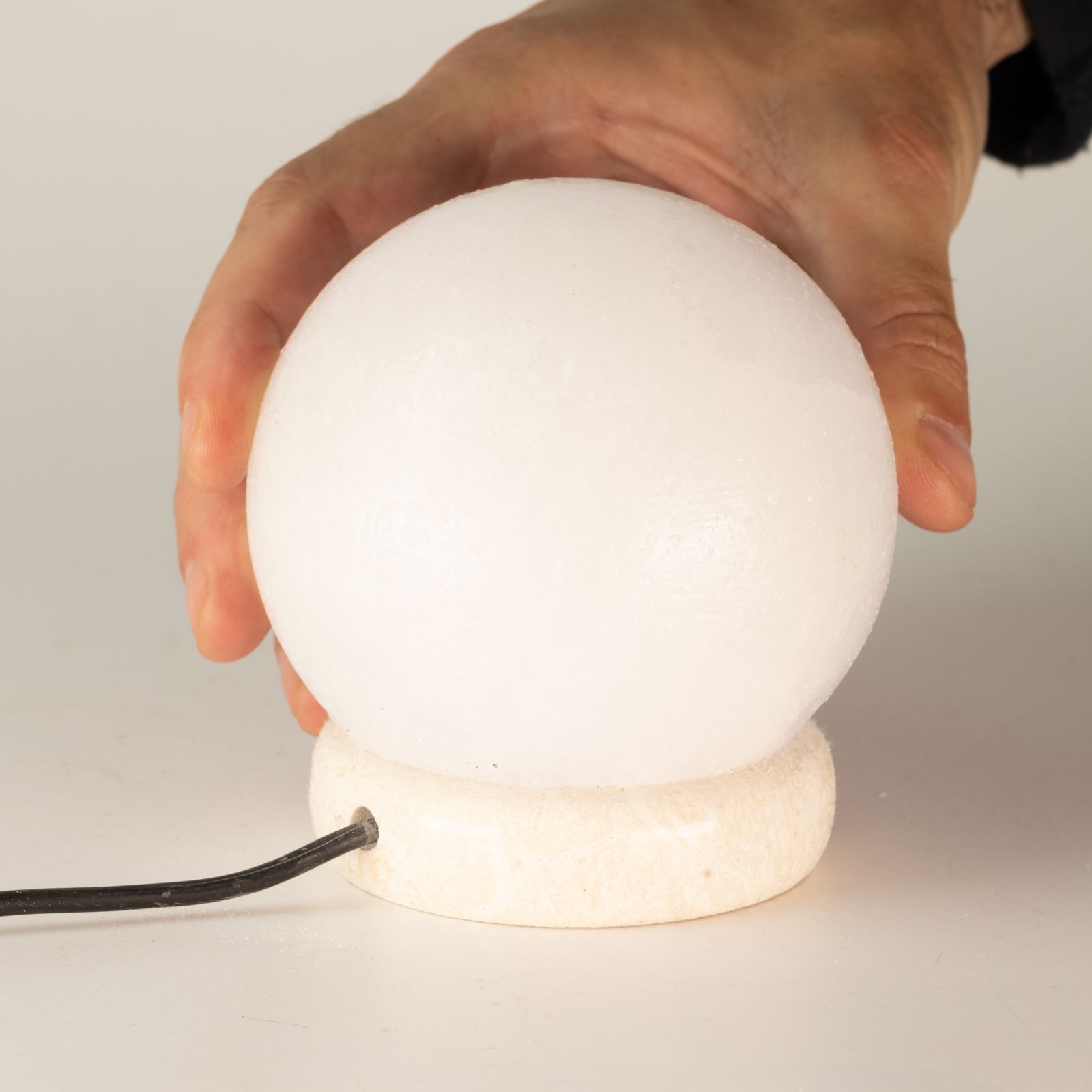 Lámpara de sal blanca USB - 9 cm (multi) - Imagen 2