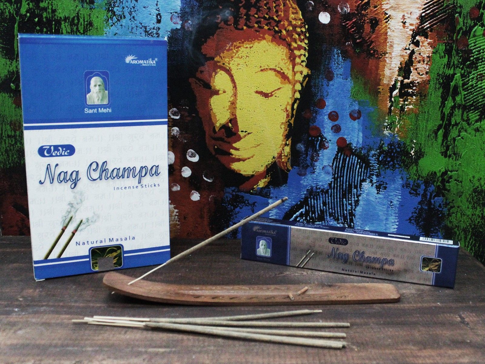 Védica - Palitos de incienso - Nag Champa - Imagen 3