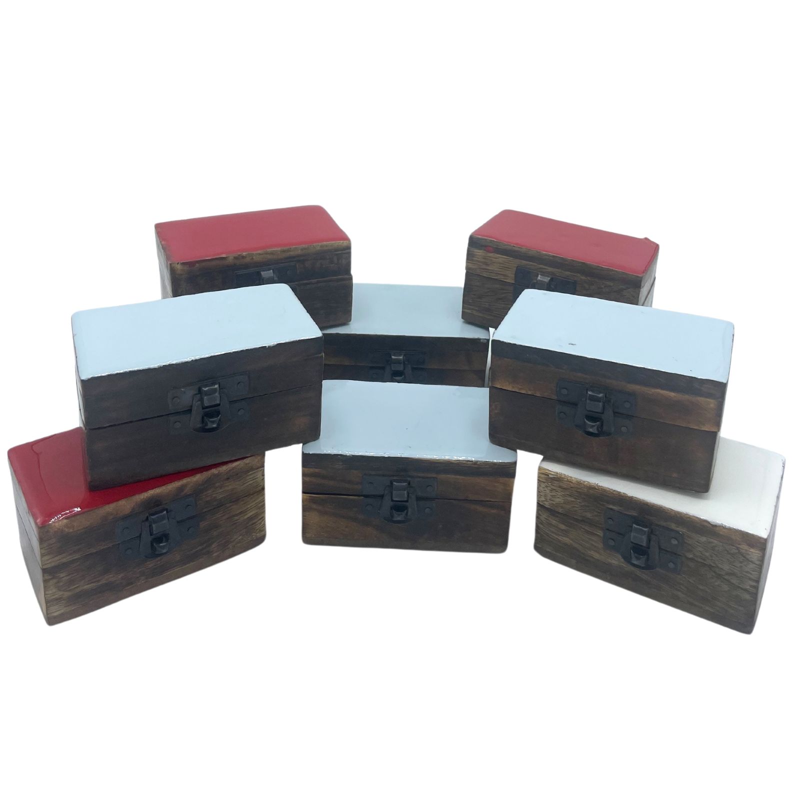 Pastillero de Madera 9x5x4cm - Colores Cerámicos Sólidos - Surtido - Imagen 5