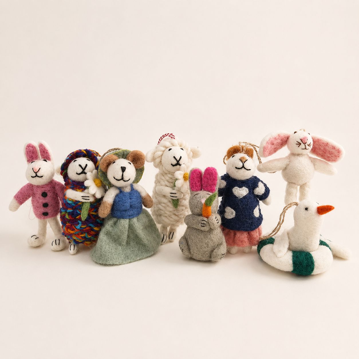 Colgantes de bolso de fieltro - Selección mixta (Más allá de los encantos adorables) - Imagen 3