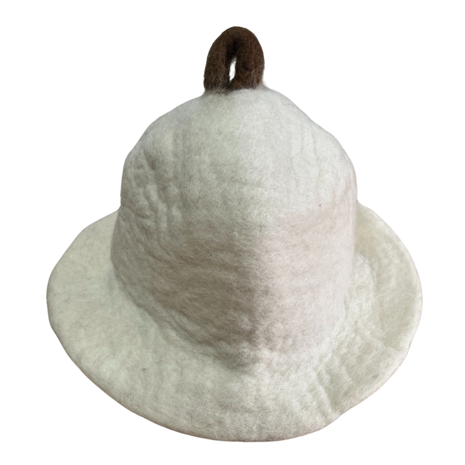 Sombrero de sauna de fieltro - Natural - Imagen 2