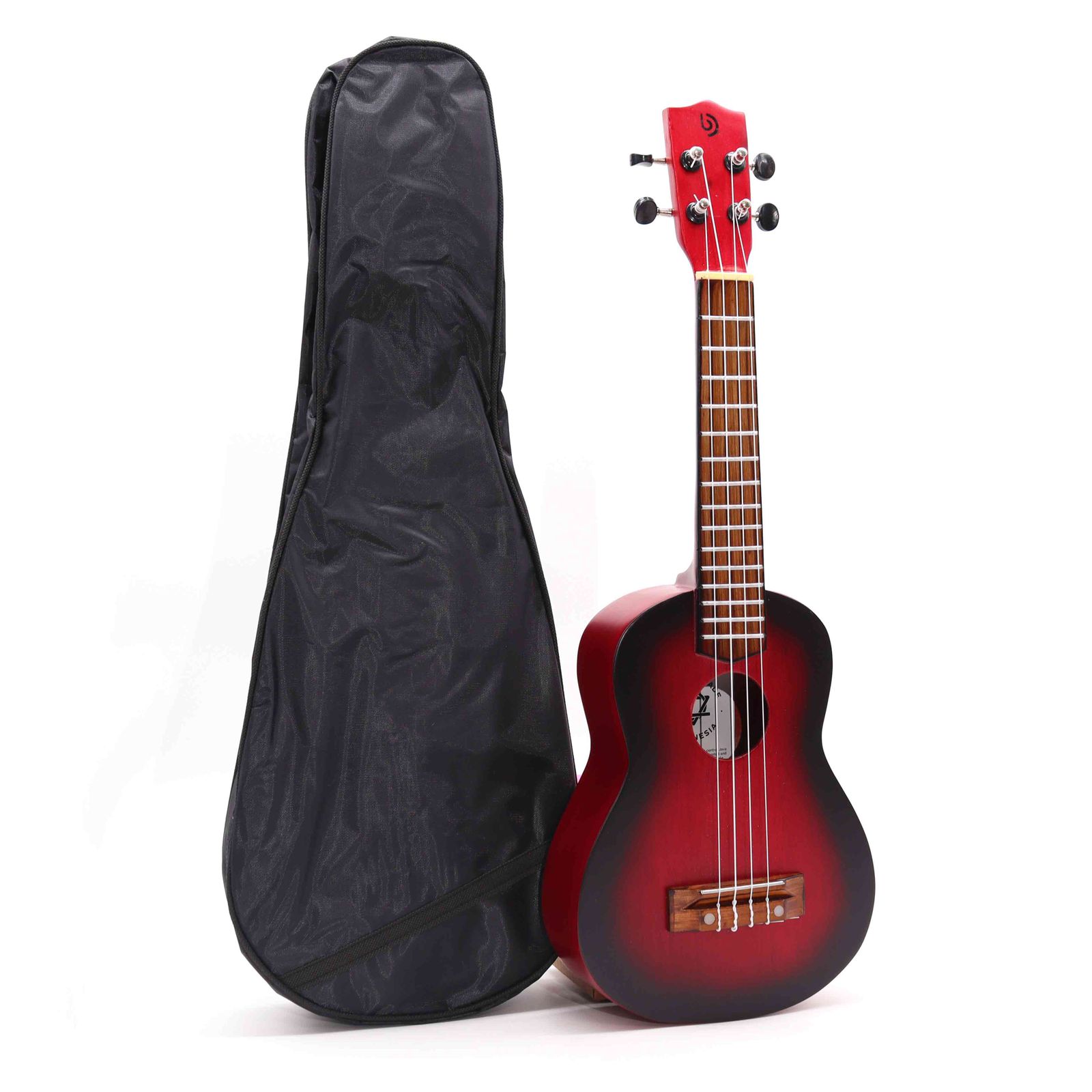 Ukelele Artesanal - Acabado Sunburst Natural (4 Cuerdas) - Imagen 3