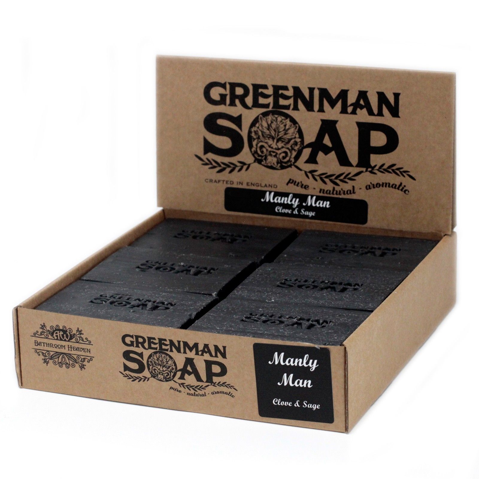 Jabón Greenman 100g - Para hombres - Imagen 2