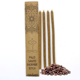 Palo Santo Varitas de Incienso Grandes - Café - Imagen 5