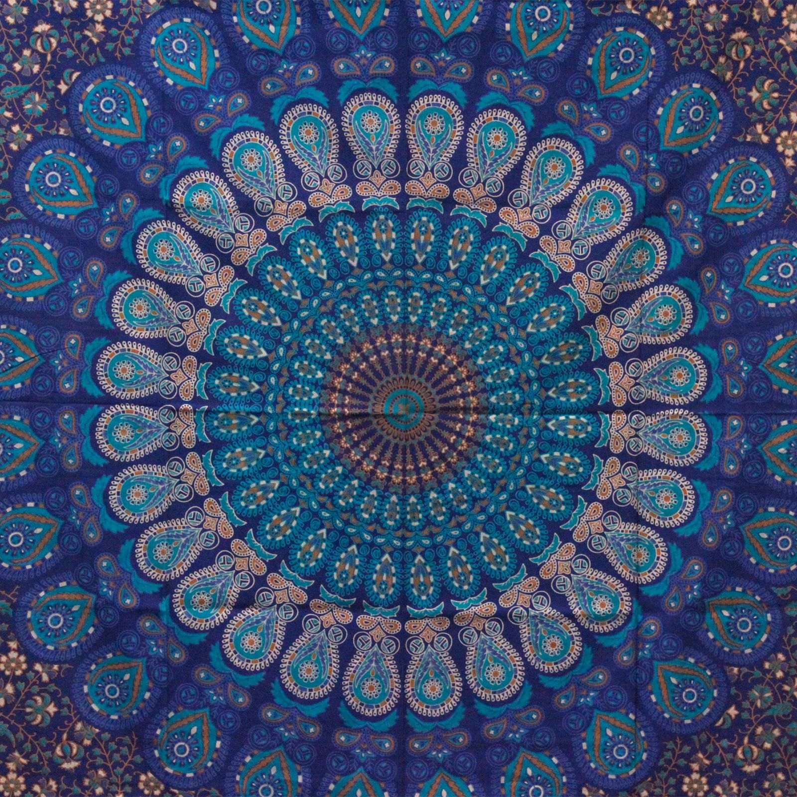 Colcha Individual de Algodón - Mandala Clásica - Imagen 4