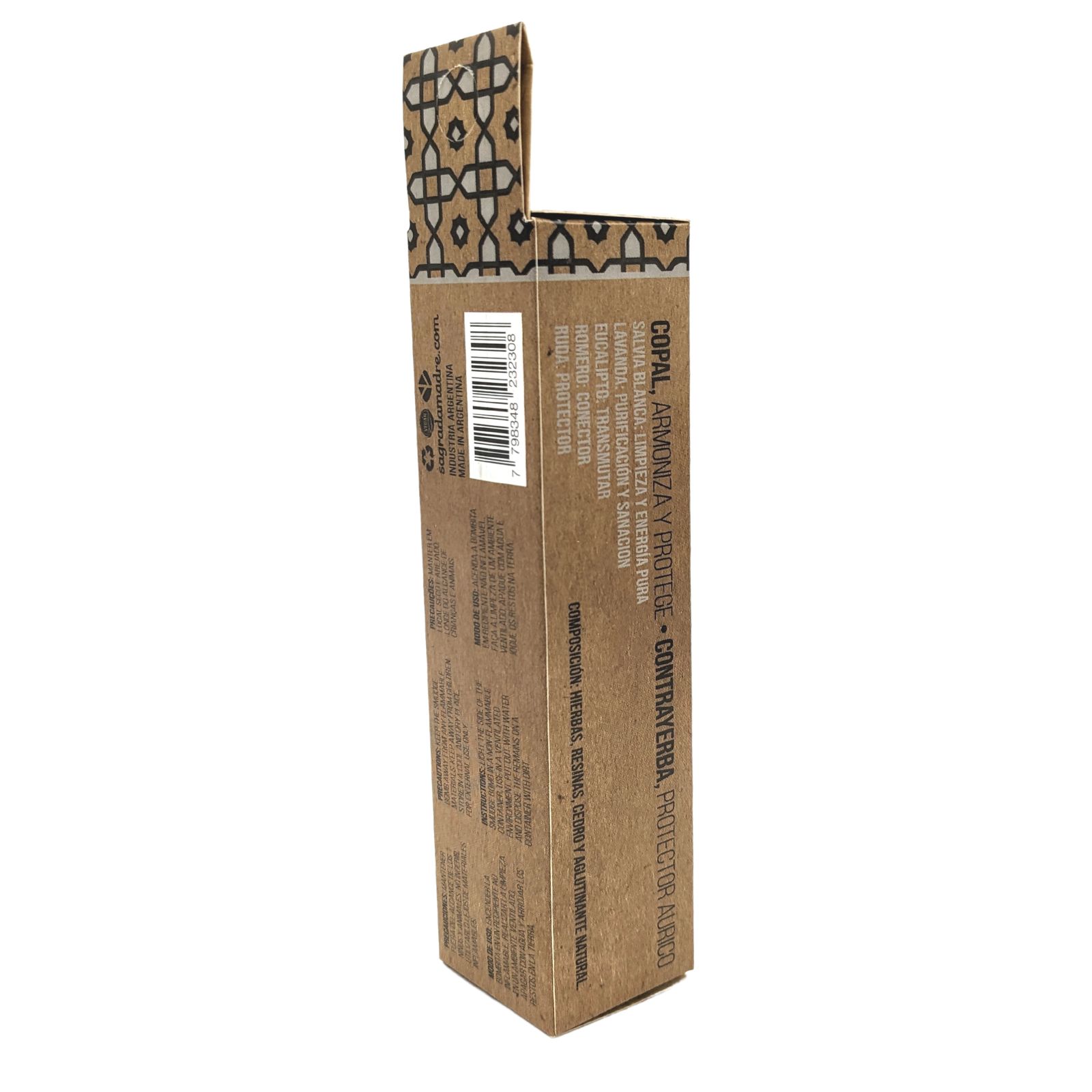 Caja de 4 Bombitas de Incienso Defumacion 7 Hierbas + Copal - Imagen 11