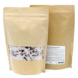 Mezcla de Sal de Baño del Himalaya 165g - Sensual - Etiqueta Blanca - Imagen 2