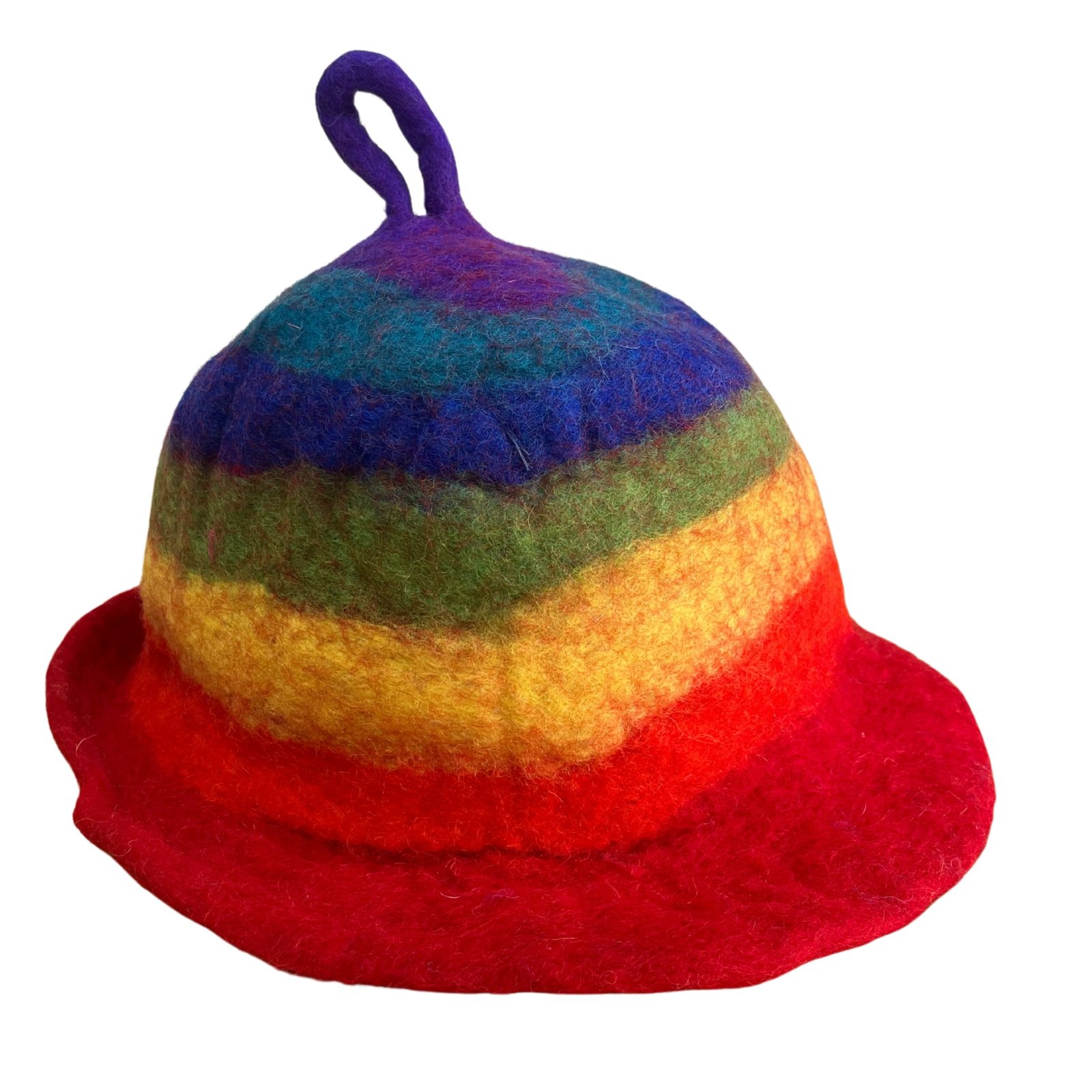 Sombrero de sauna de fieltro - Arcoíris - Imagen 3