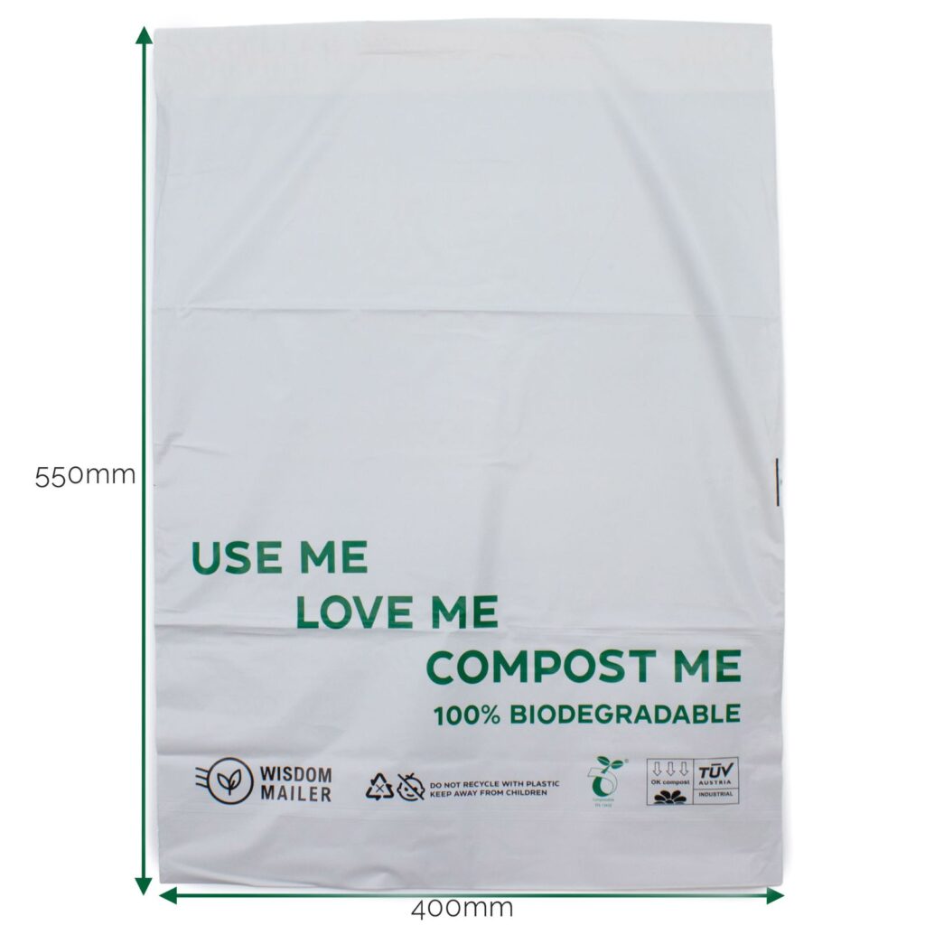 Sobre de envío biodegradable al 100% (400x550 mm)
