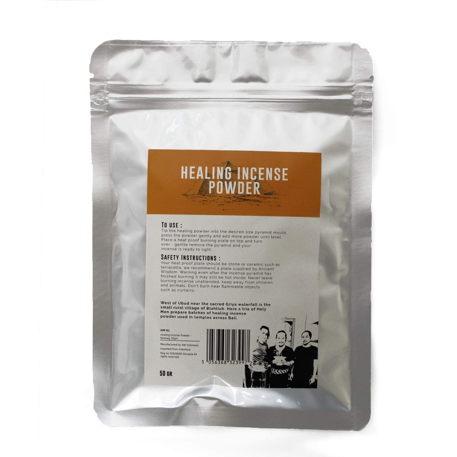 Healing Incense Powder - Nutmeg 50gm - Imagen 2