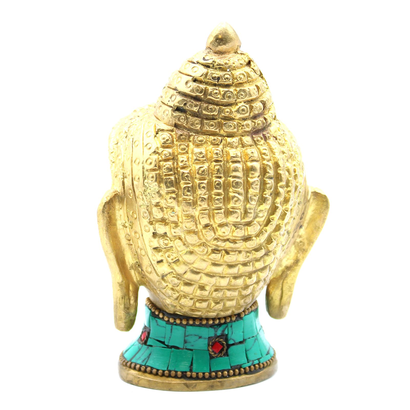 Figura de Buda de Latón - Cabeza Gr- 11.5 cm - Imagen 2