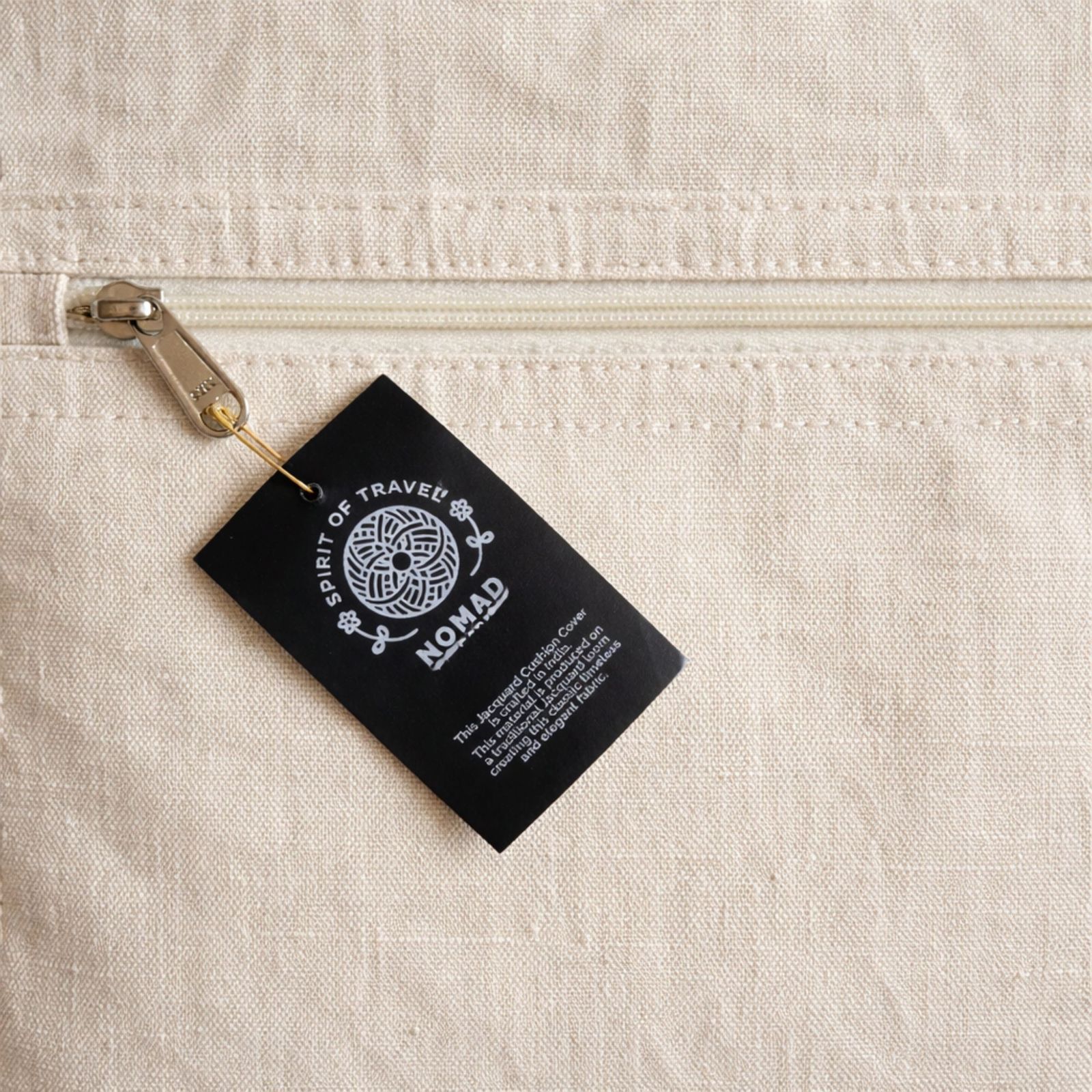 Funda de cojín clásica - Cuadrados burdeos- 30x50cm - Estilo de madera - Imagen 5