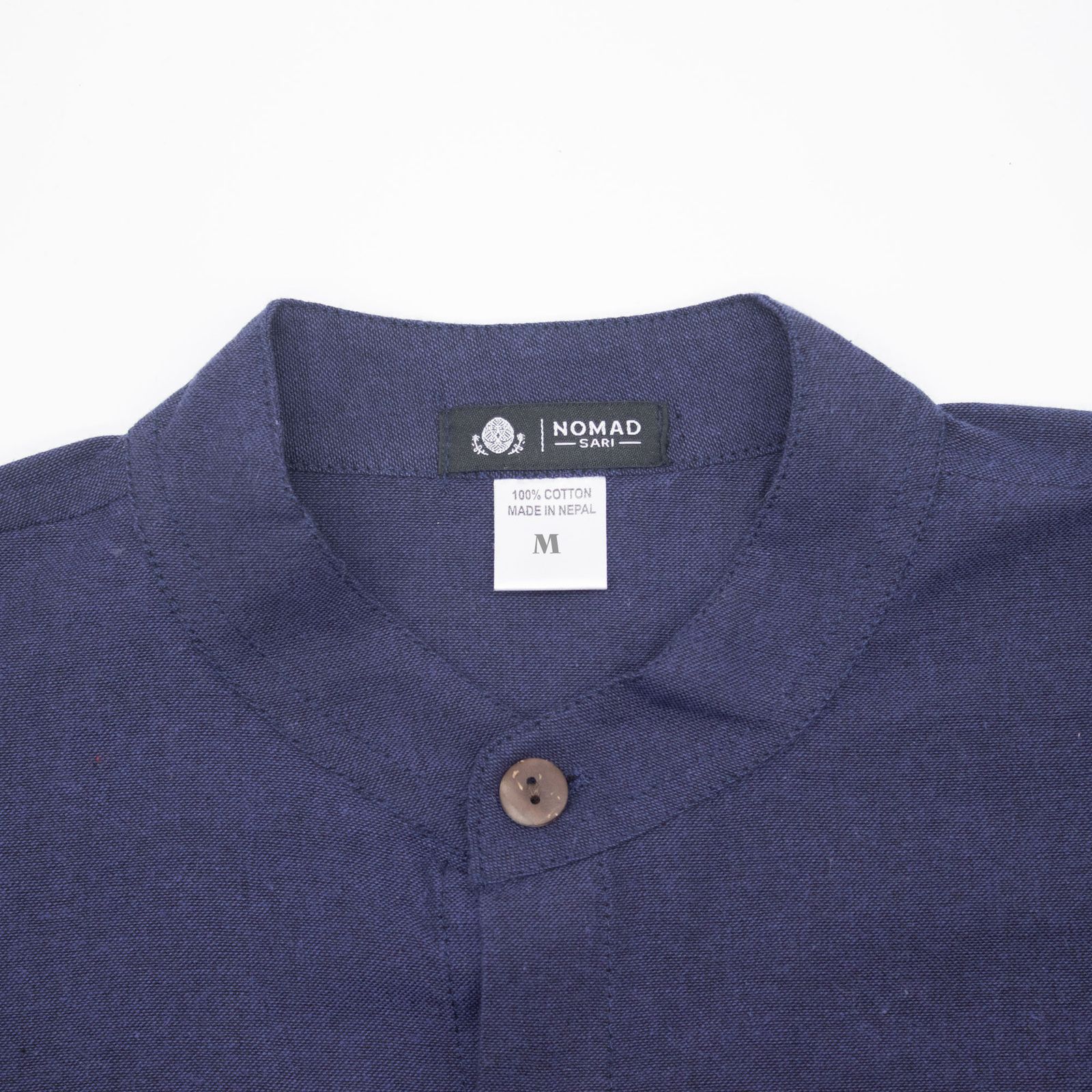 Nomad Sari Kathmandu camisa - índigo - grande - Imagen 6
