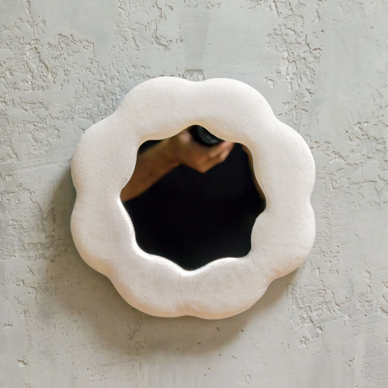 Espejo suave ondulado - Flor - Piedra - Imagen 5