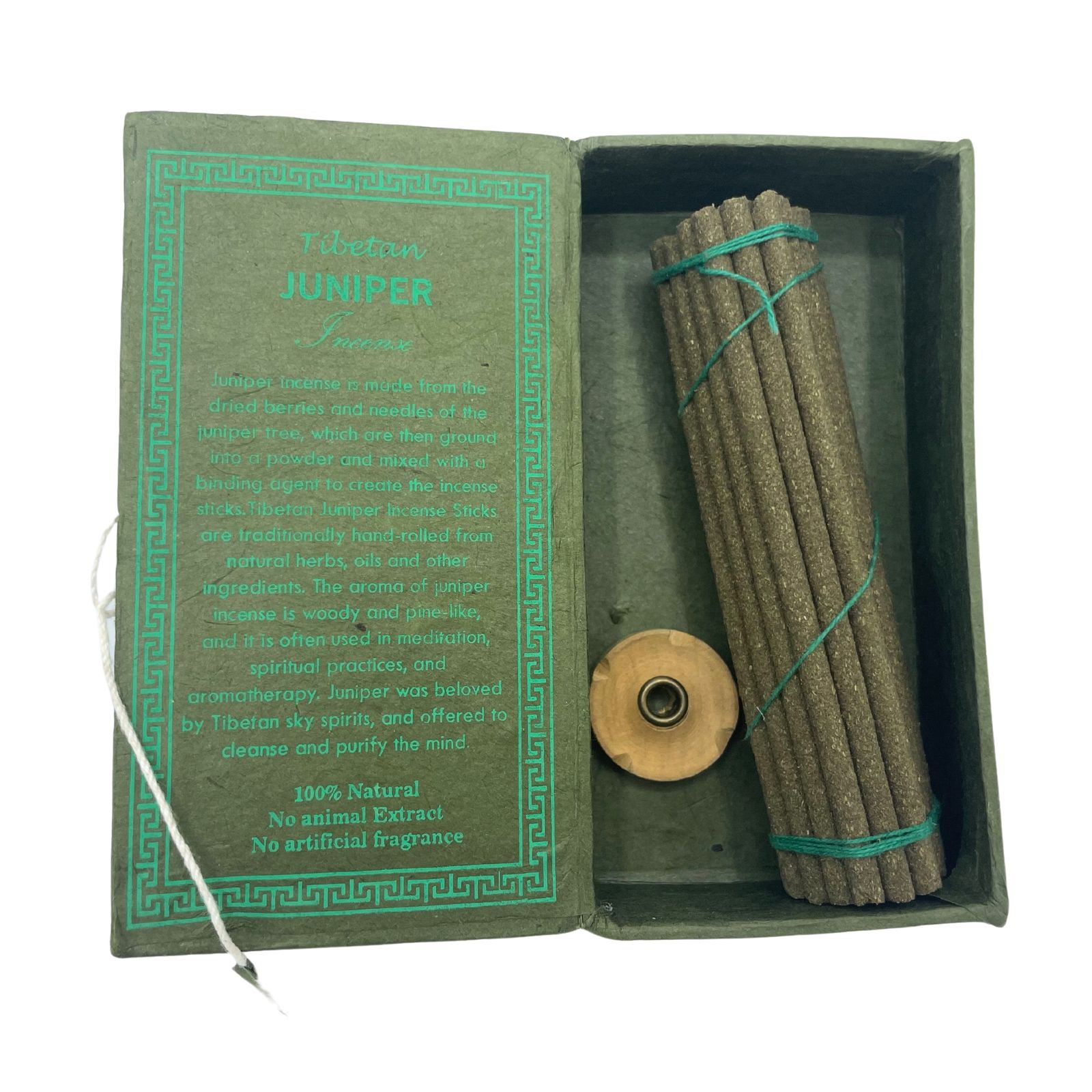 Set de regalo de incienso Himalayan Sugandhit Dhoop - Enebro - Imagen 3