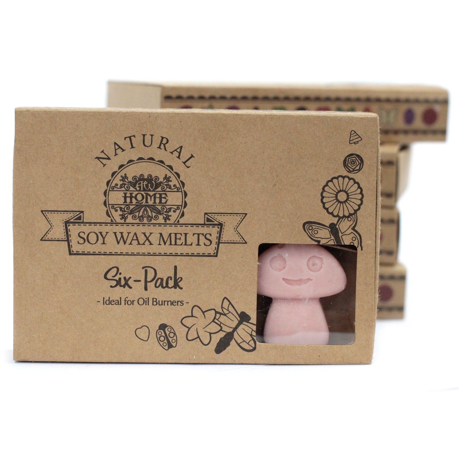 Caja de 6 cera de Soja - Café - Imagen 2