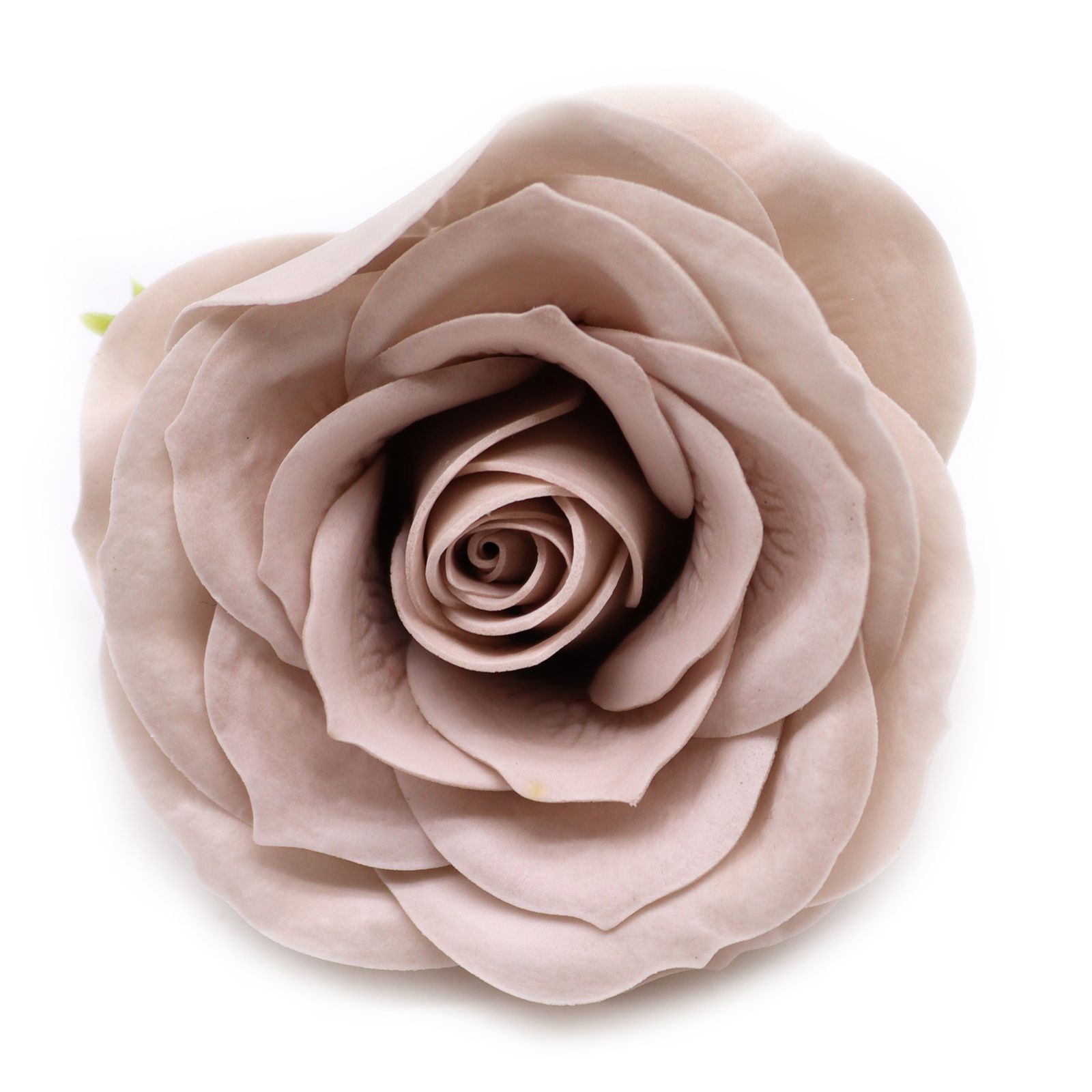 Flor de Jabón Artesanal - Grande Vintage Rose - Beige - Imagen 4
