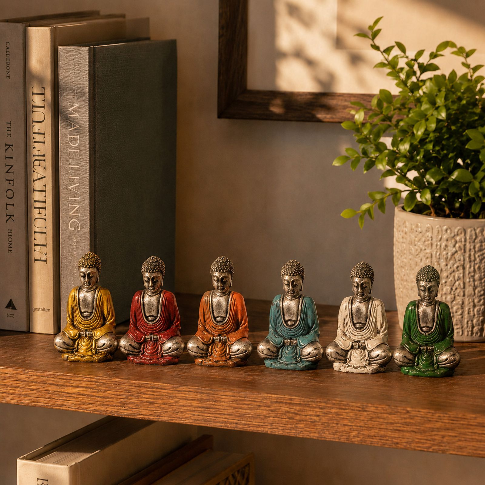 Mini Buda Plateado (colores surtidos) - Imagen 2