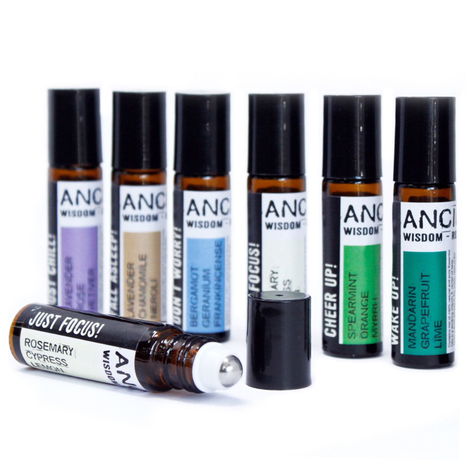 Mezclas de Aceites Esenciales Roll-On - Wake up! - Imagen 12