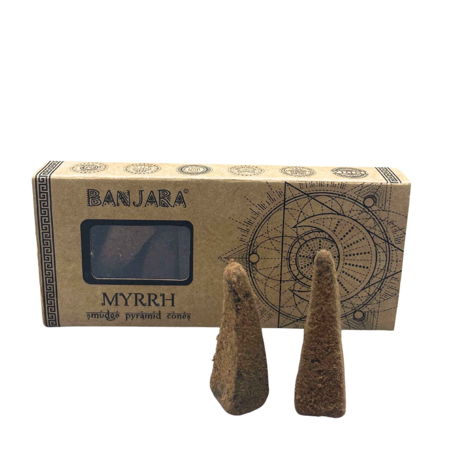Conos piramidales Banjara Smudge - Mirra - Imagen 3