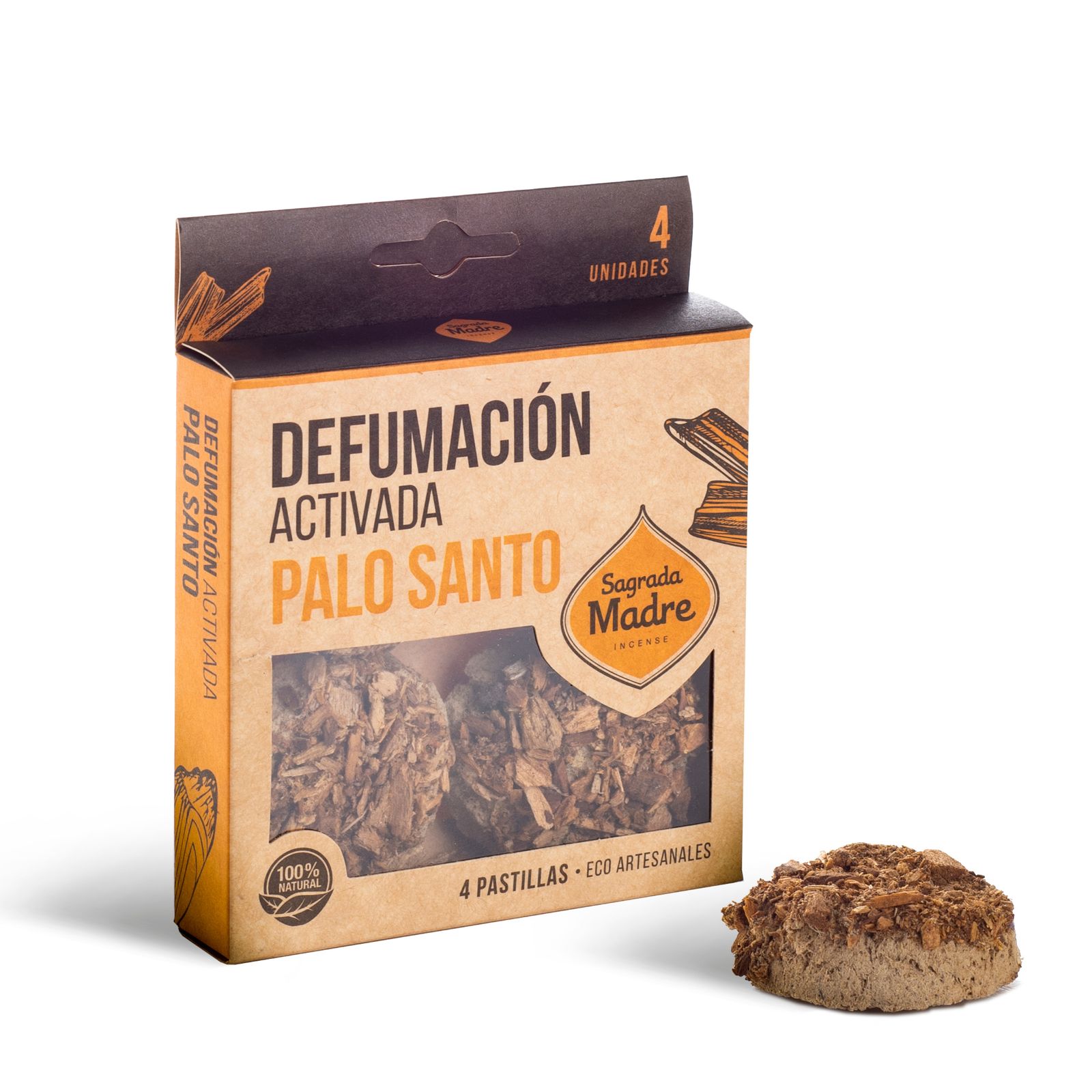 Pastillas de Incienso en Resina X 4 Palo Santo - Imagen 5