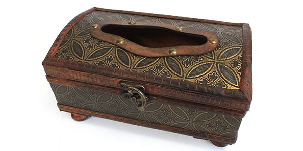Caja de pañuelos Classic Glamour con Patas - Imagen 16
