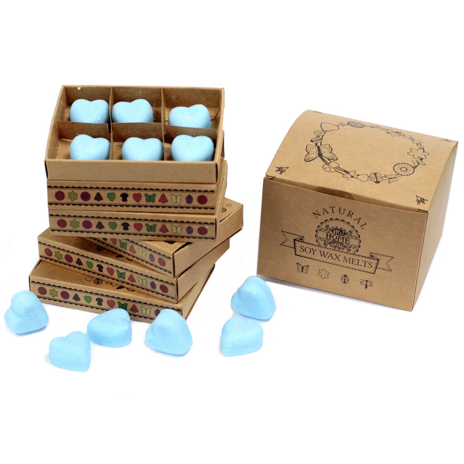 Caja de 6 ceras de Soja - Baya de gota - Imagen 6