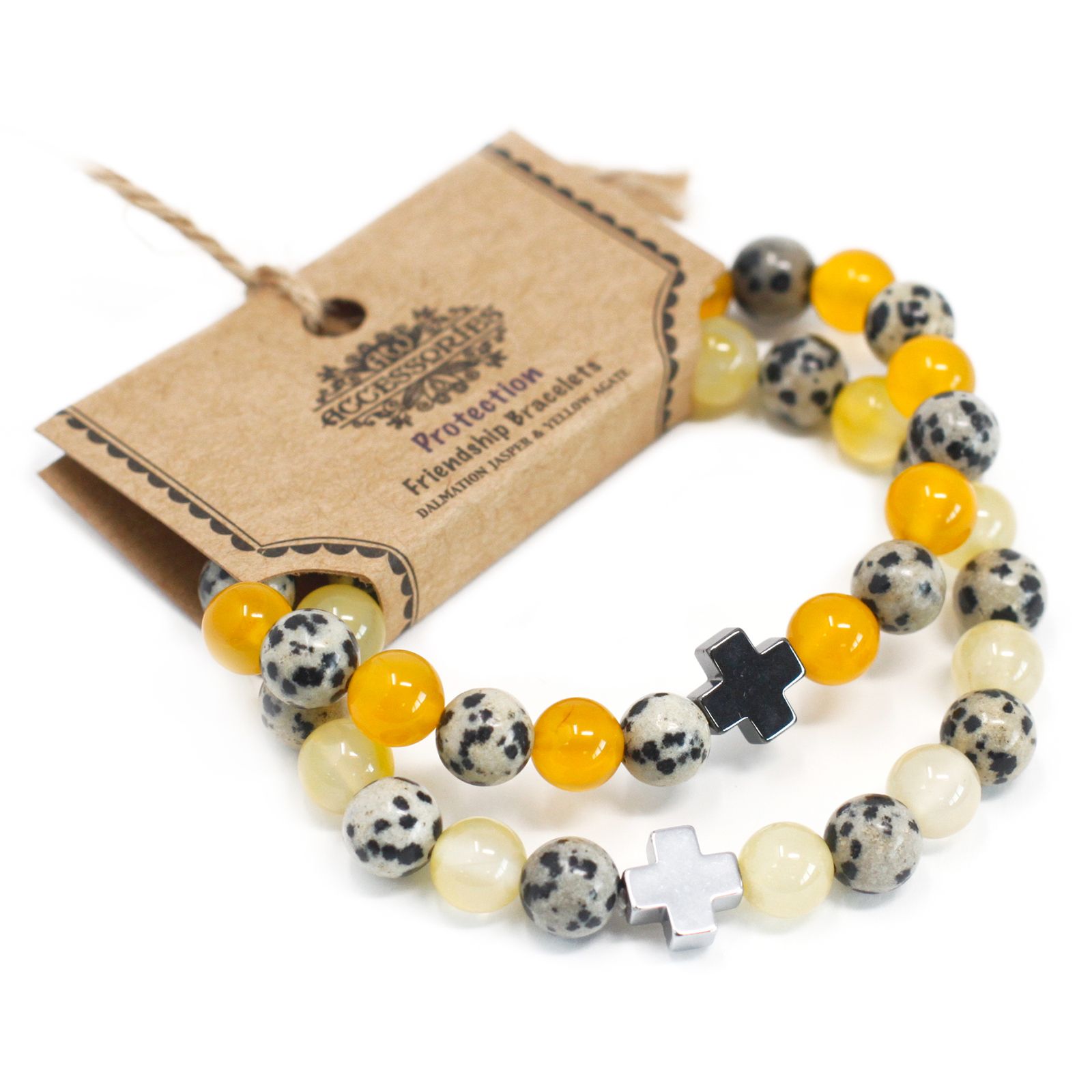 2 Pulseras con Piedras Preciosas - Protección - Imagen 4