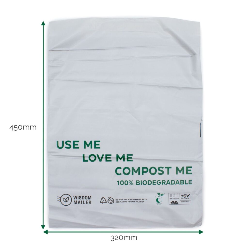 Sobres acolchados biodegradables al 100% (320x450mm)