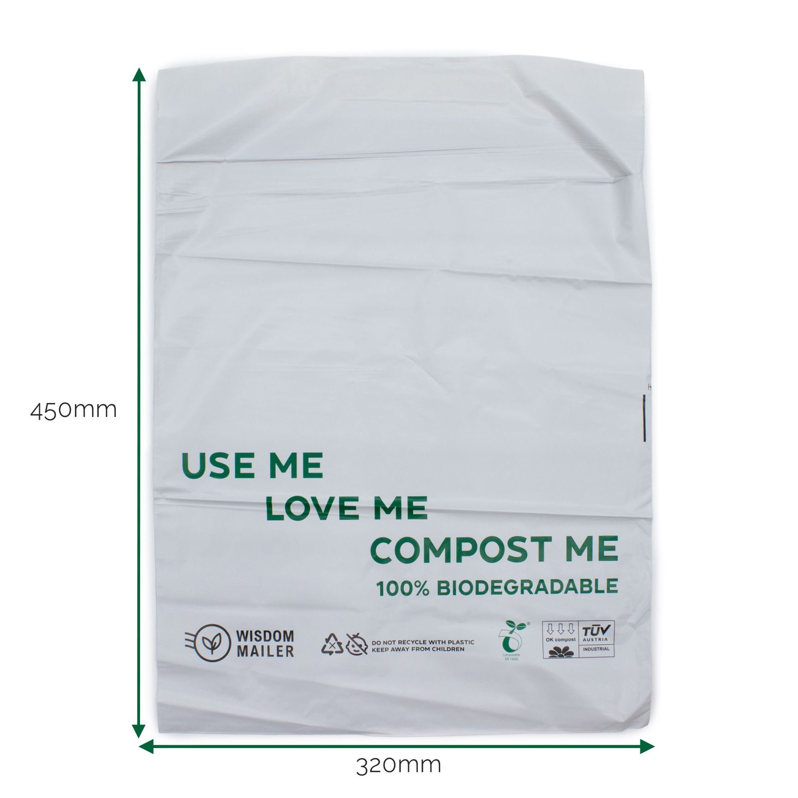 Sobres acolchados biodegradables al 100% (320x450mm)