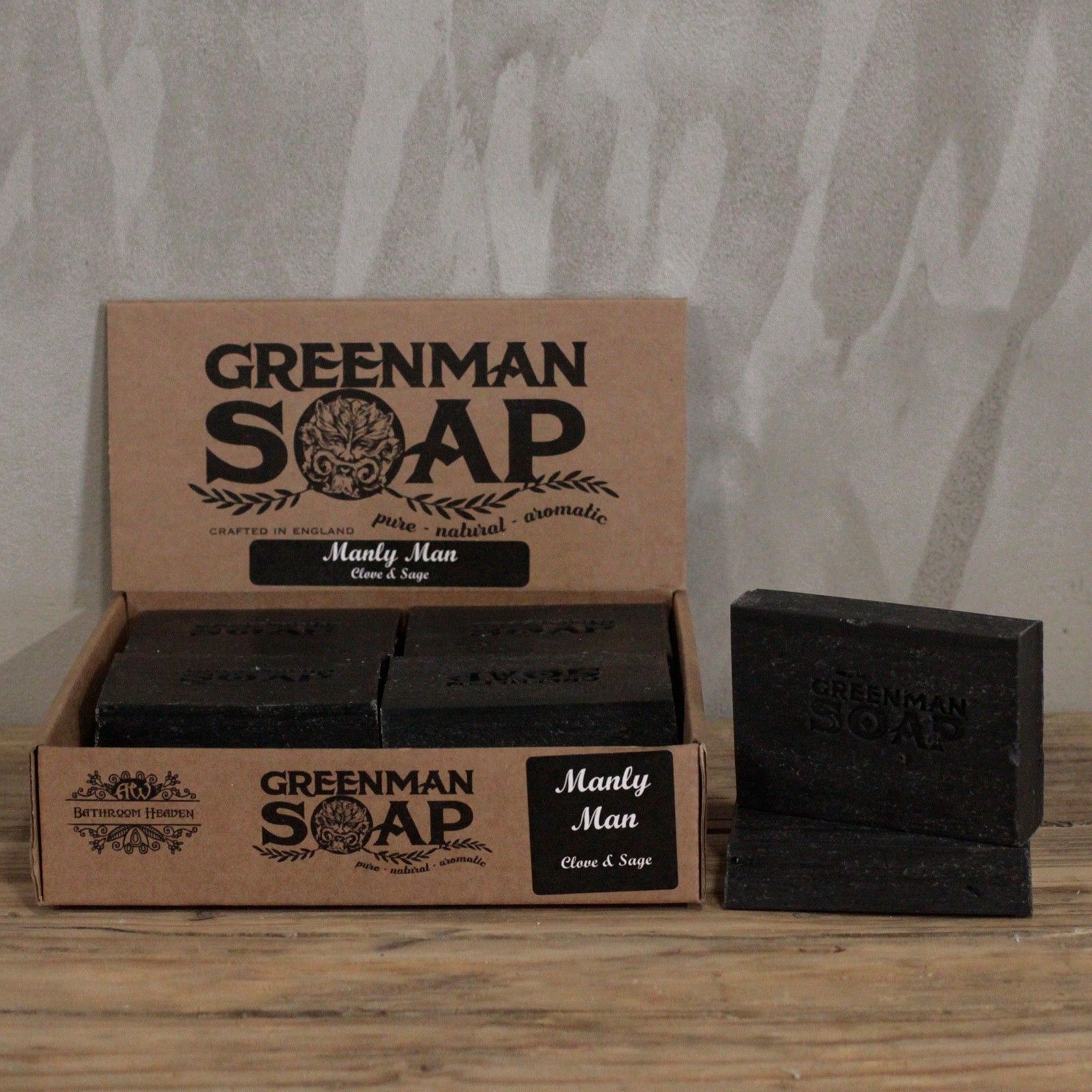 Jabón Greenman 100g - Para hombres - Imagen 5