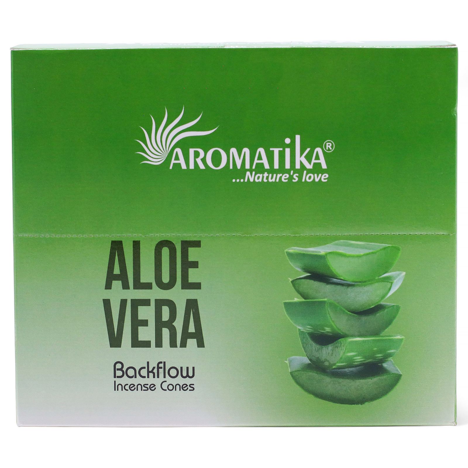 Pack de 10 Incienso Masala Backflow - Aloe Vera - Imagen 5