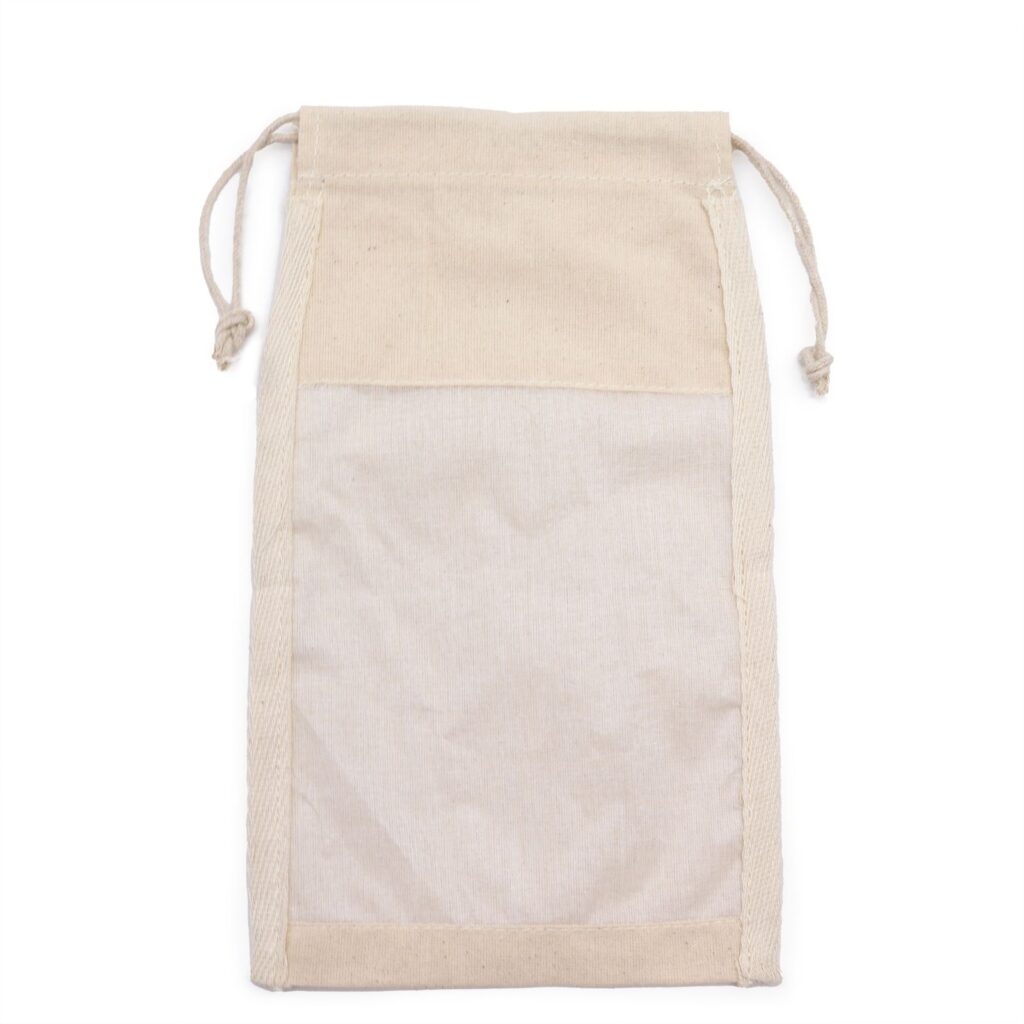 Lrg Bolsa de Algodón para ventana grande - 26x15cm