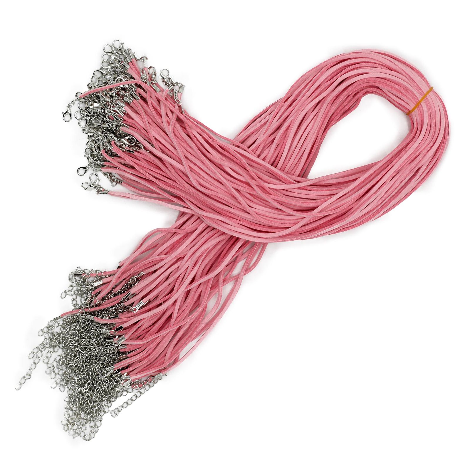 Cordones para accesorios - 2.5mm x 55cm - Rosa A064 - Imagen 2
