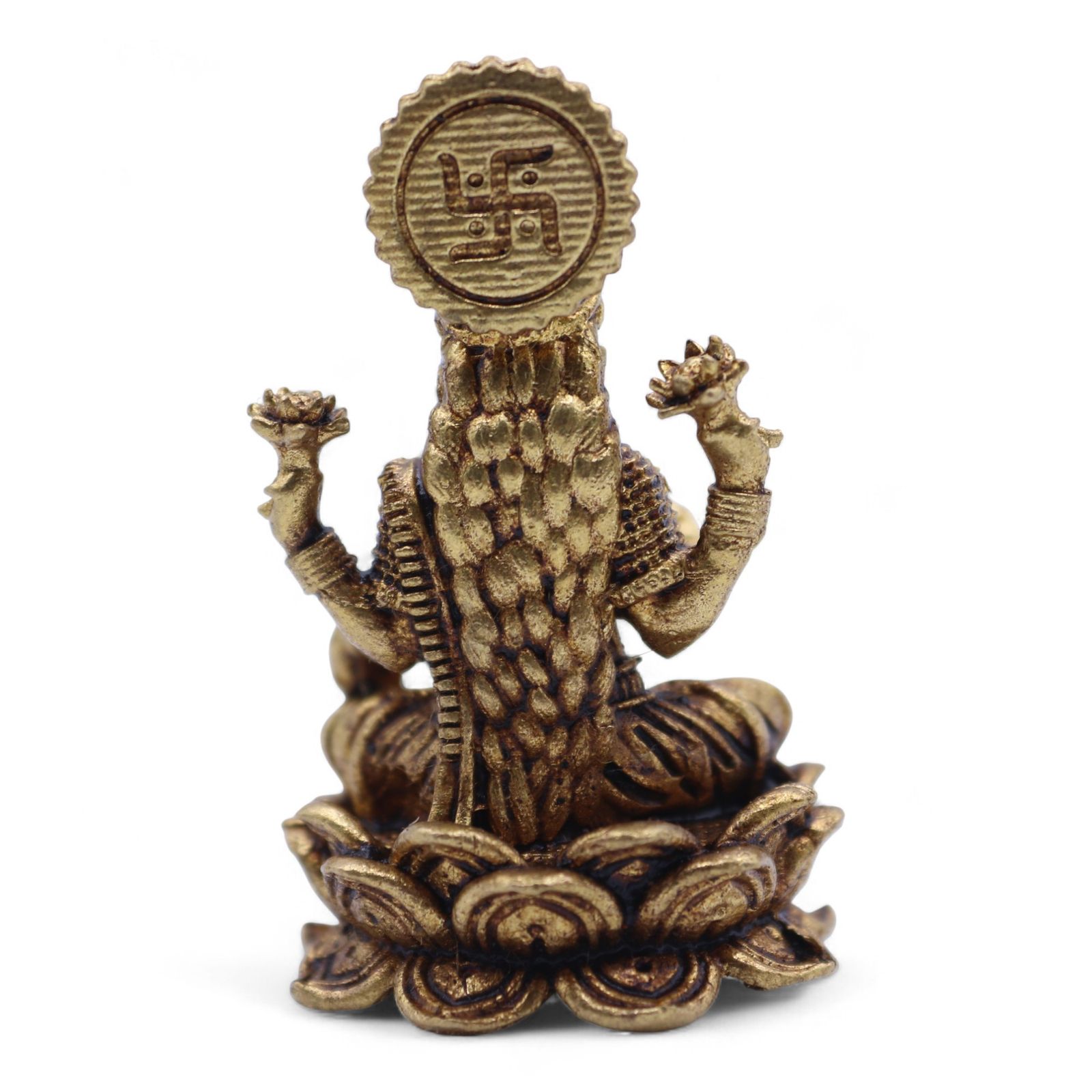 Dioses en miniatura de latón - Laxmi (22 g) - 37 mm - Imagen 7