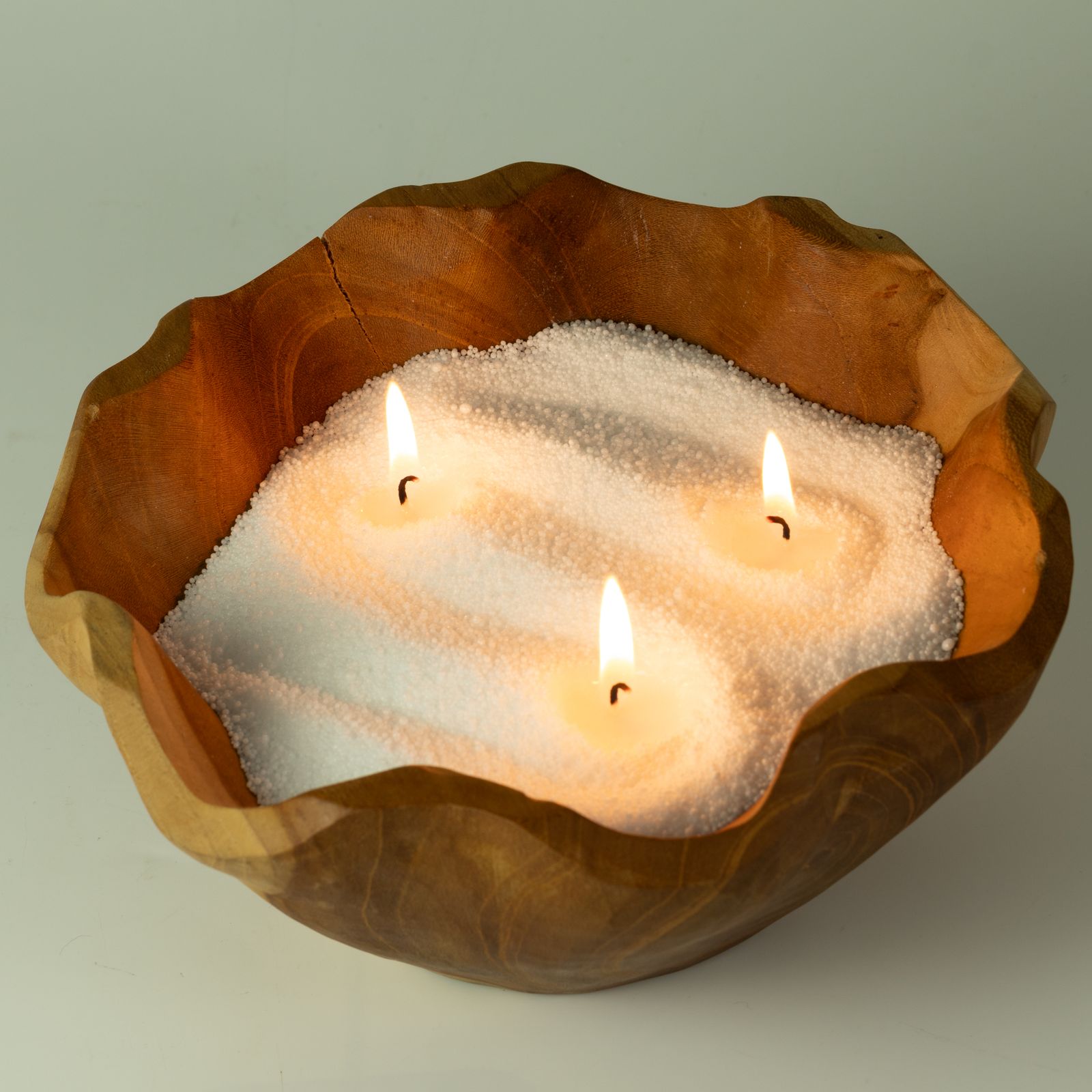 Arena para velas perfumadas - topo naranja - cobalto - 300 g - Imagen 9