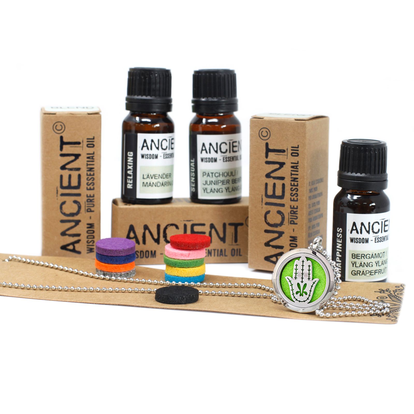 30mm Mano de Fatima Difusores de Aromaterapia + Aceites Esenciales - Imagen 8