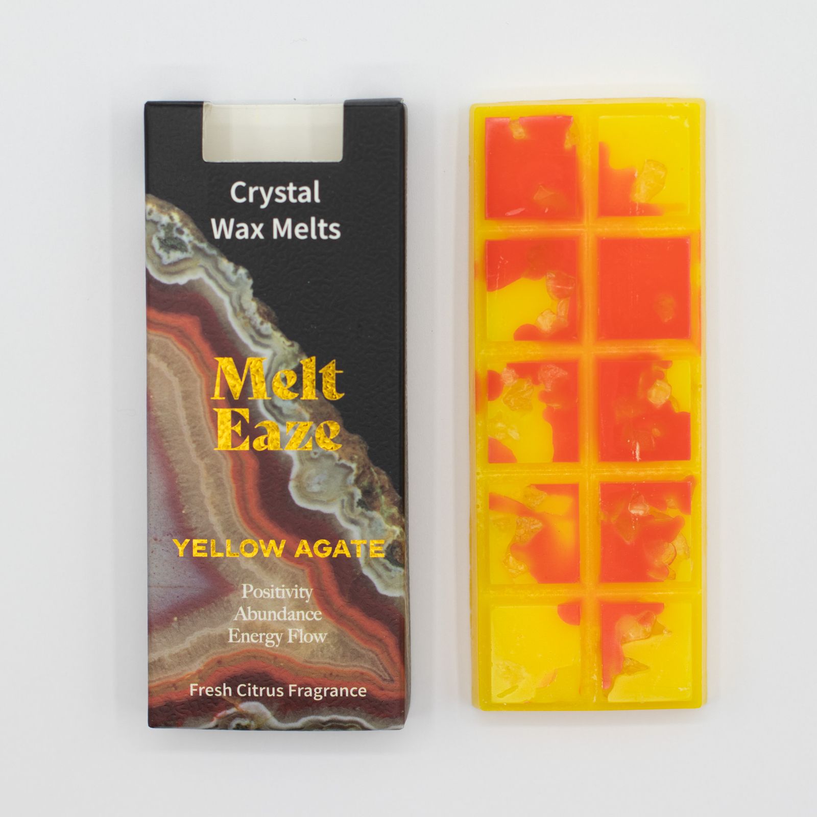 MeltEaze Tabletas de Cera 50 g - Brillo Dorado - Cítricos Frescos - Imagen 8