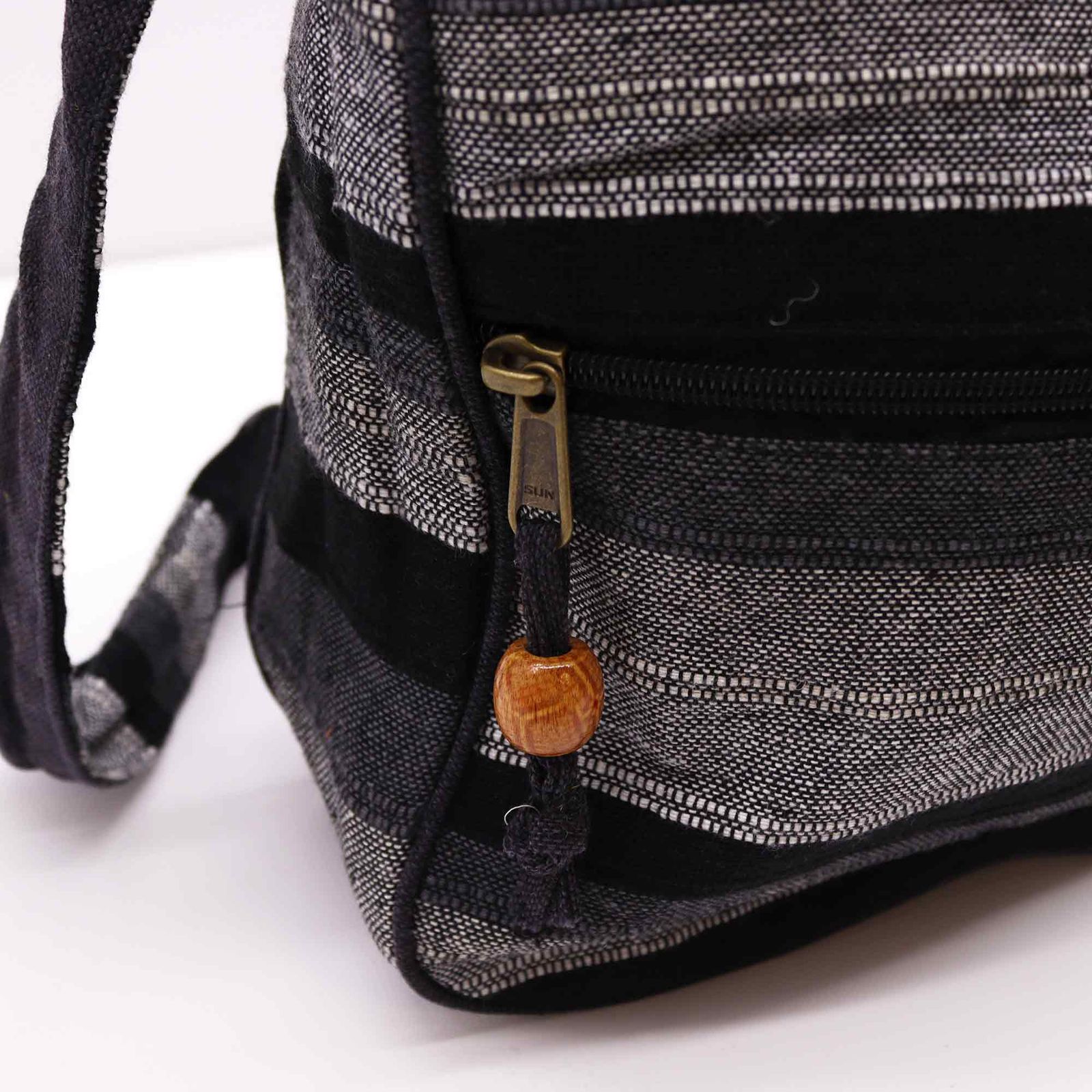 Bolso Bandolera Nepal (Correa Ajustable) - Granito de montaña - Imagen 2