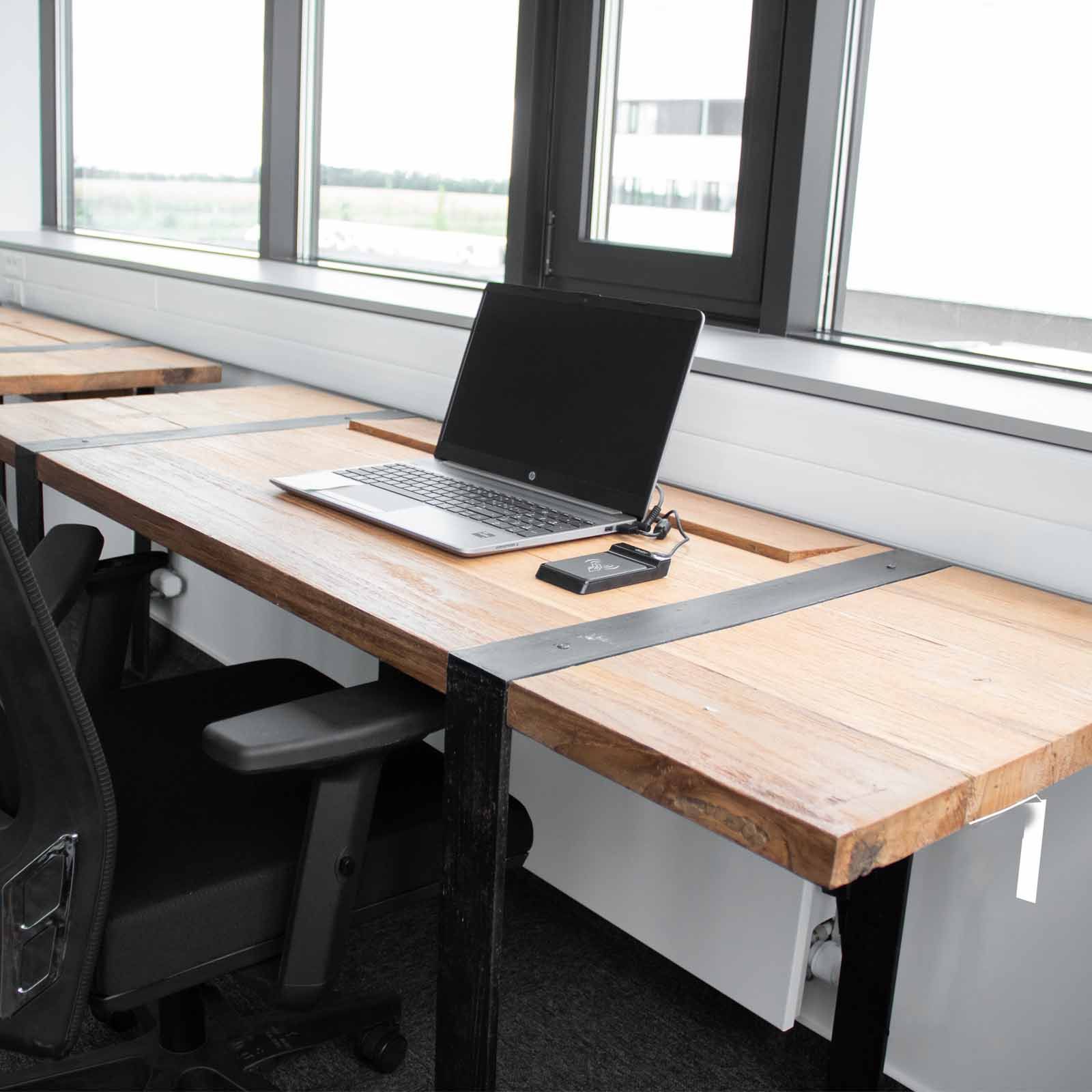 Mesa de Escritorio 160x60x75cm (Cajonera no incluida) - Imagen 10