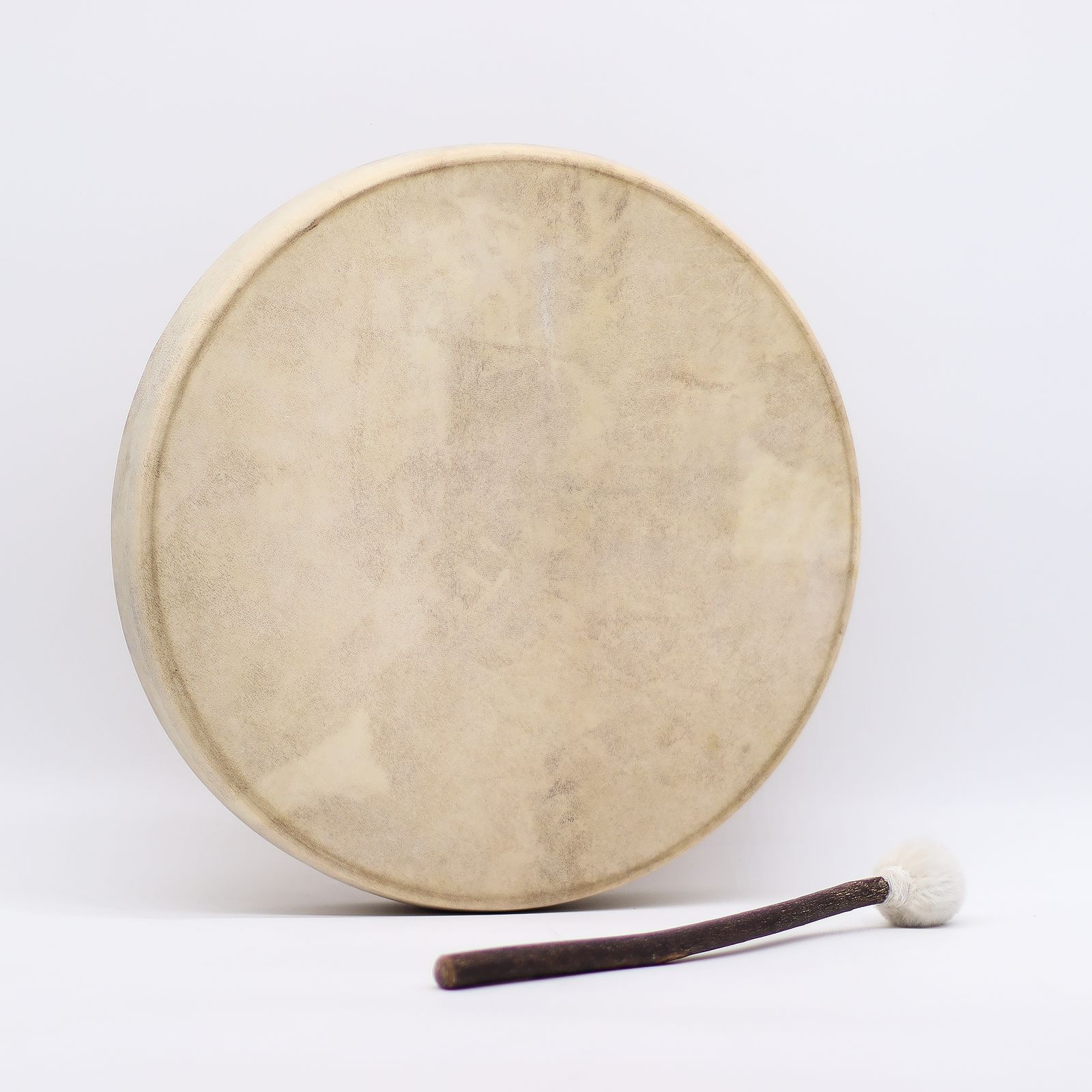 Espíritu del Oso - Tambor Chamán y Baqueta - Afinable - 40 cm - Imagen 11