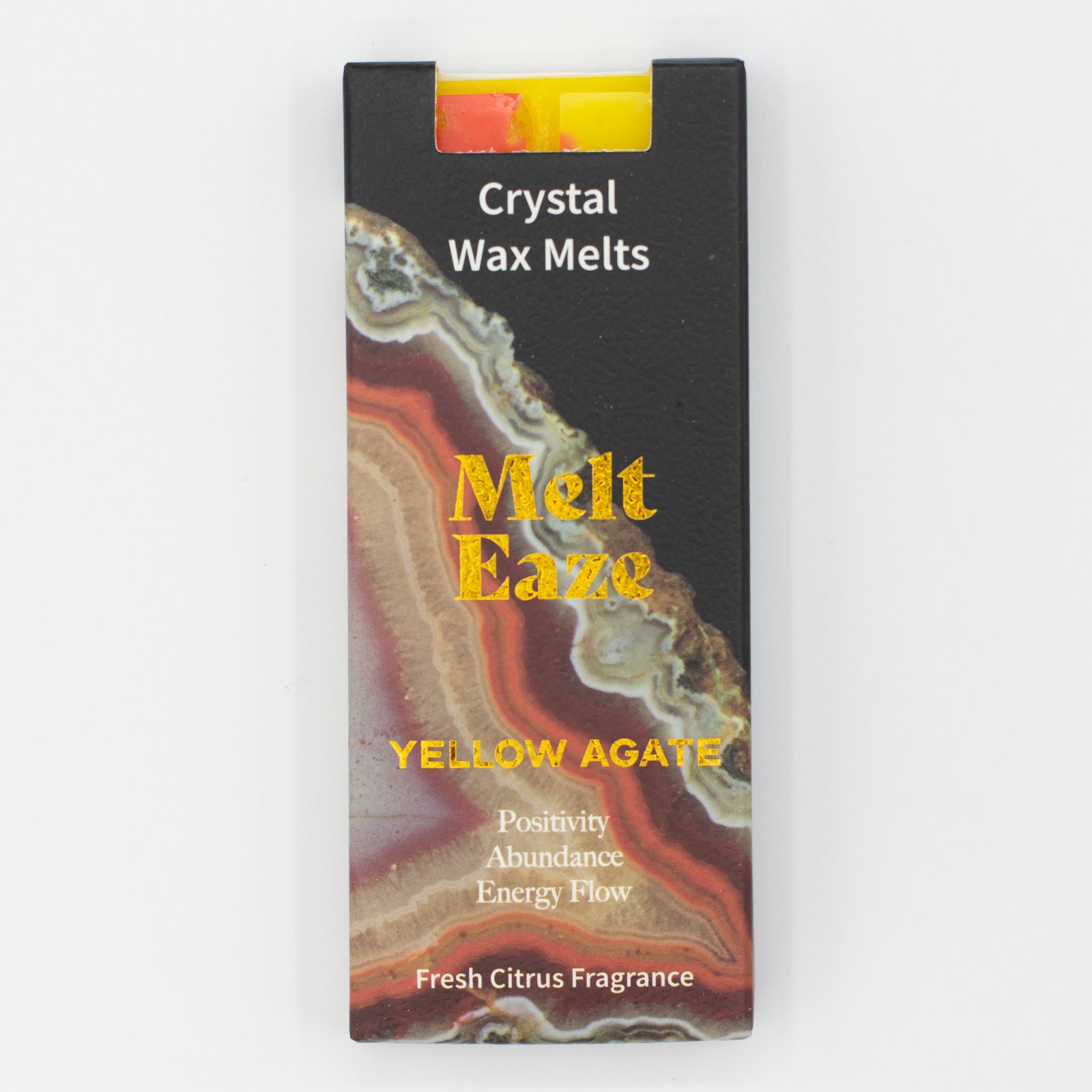 MeltEaze Tabletas de Cera 50 g - Brillo Dorado - Cítricos Frescos - Imagen 6