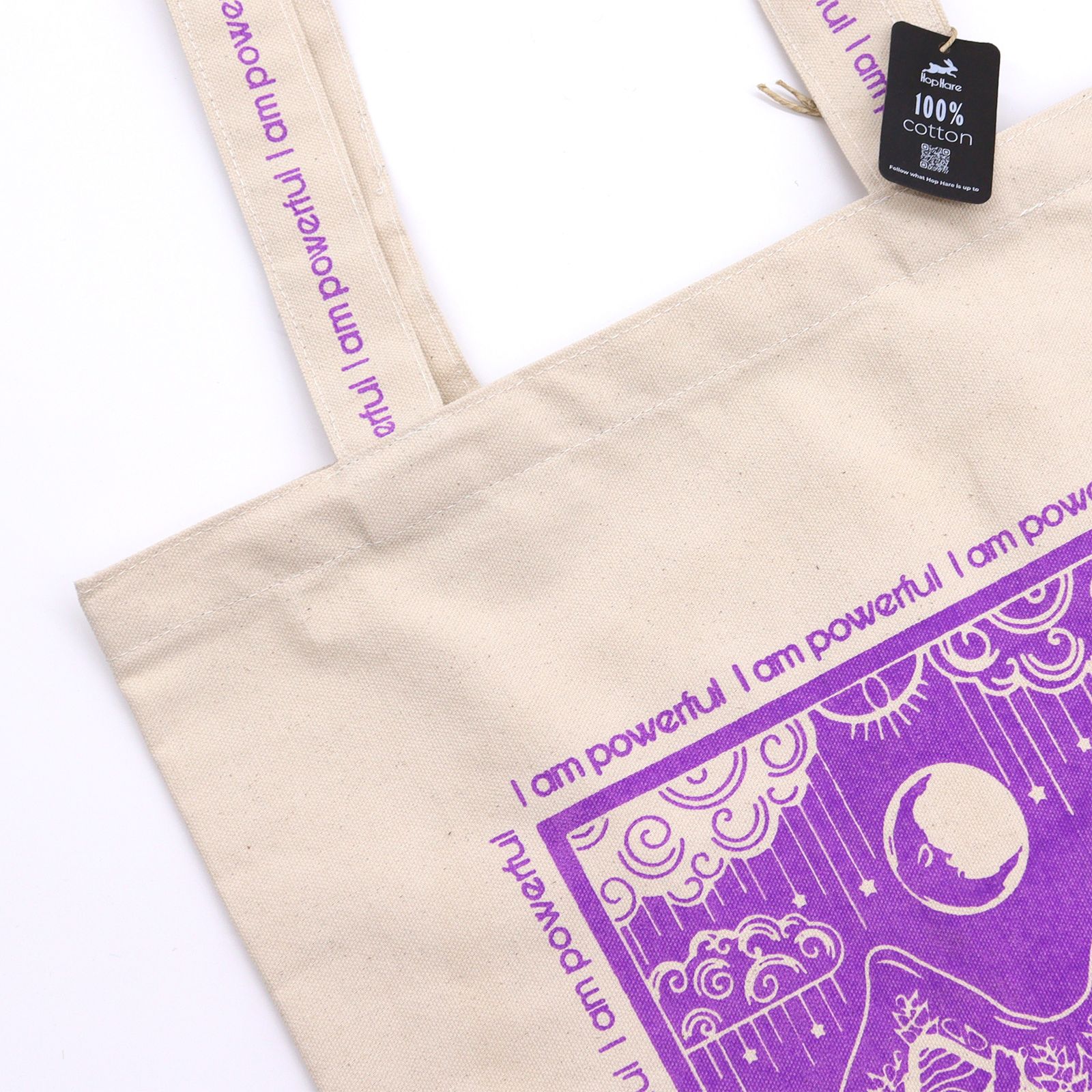 Bolsa de Algodon- Hop Hare - Soy Poderosa - Imagen 2