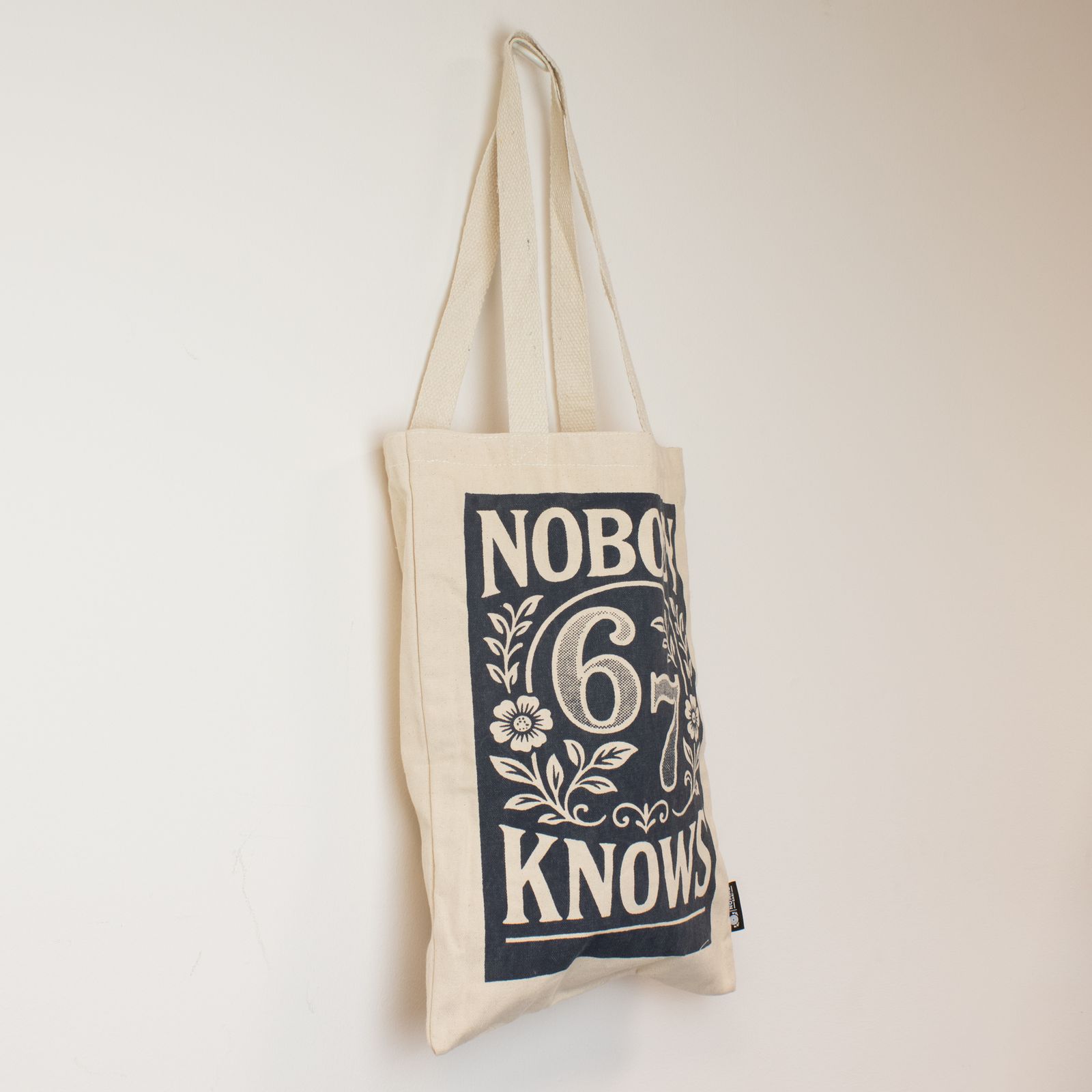 Nomad Sari Iconic Toni Bolso Tote - Nobody Knows 67 - Natural 10oz - Imagen 2
