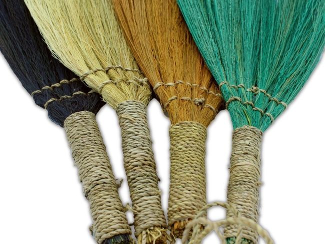 Set 4 - Escoba en Abanico de Pampas - Colores y tamaños Mixtos - Imagen 5